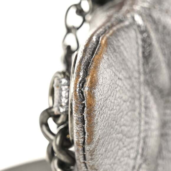 Chanel Metallic Calfskin Quilted Banane #234468C19B - Picture 11 of 12